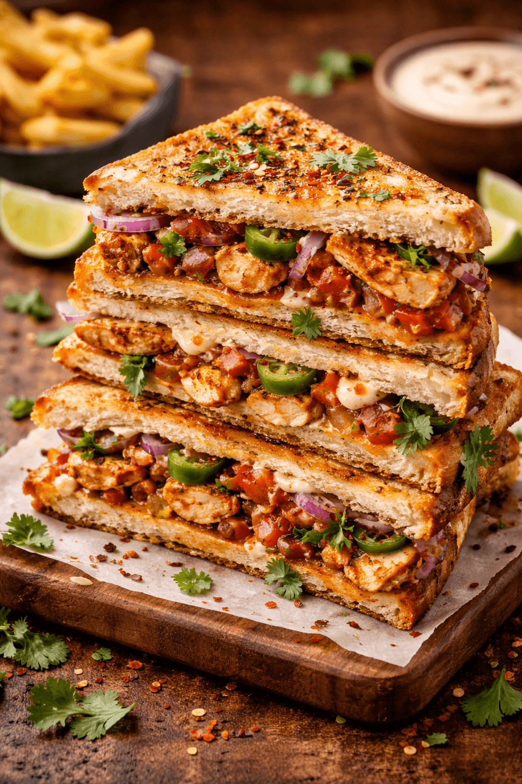 Fusion Sandwich Pakistan Style – Easy and Flavorful